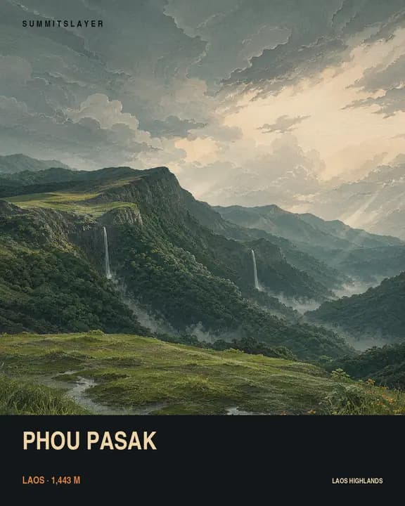 Phou Pasak T-shirt mockup