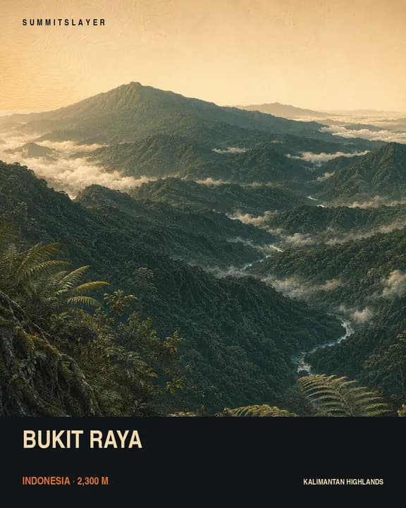 Bukit Raya T-shirt mockup