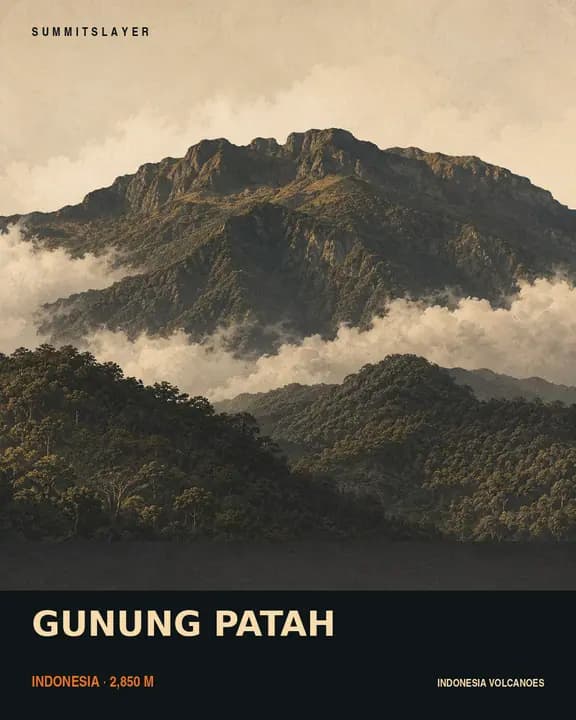 Gunung Patah T-shirt mockup
