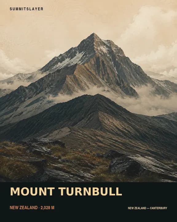 Mount Turnbull T-shirt mockup