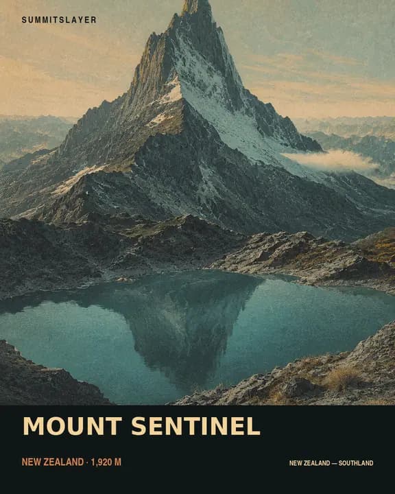 Mount Sentinel T-shirt mockup