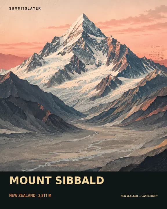 Mount Sibbald T-shirt mockup