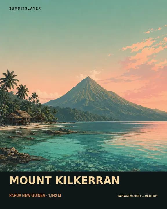 Mount Kilkerran T-shirt mockup
