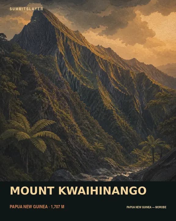 Mount Kwaihinango T-shirt mockup