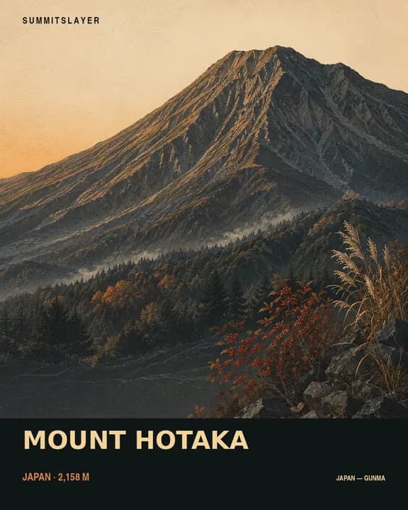 Hotaka Yama T-shirt mockup