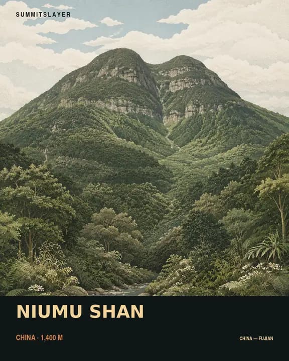 Niumu Shan T-shirt mockup