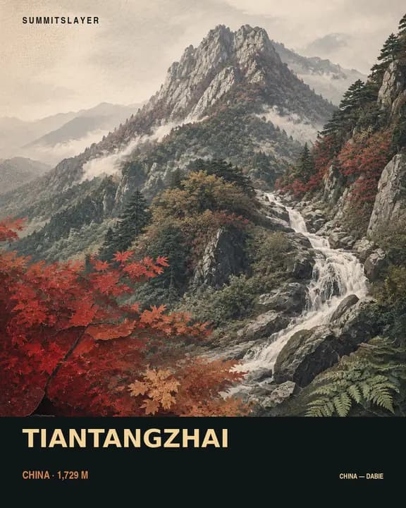 Tiantangzhai T-shirt mockup