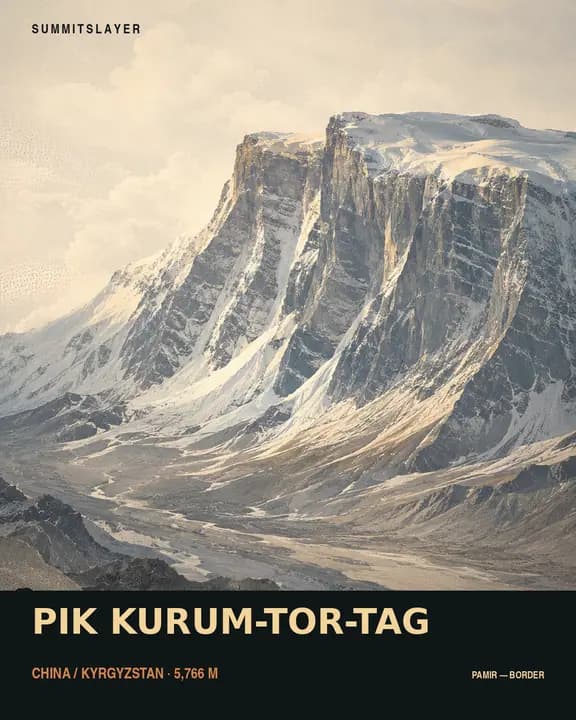 Pik Kurum-Tor-Tag T-shirt mockup