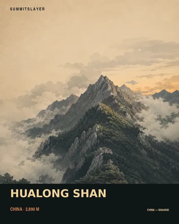 Hualong Shan T-shirt mockup