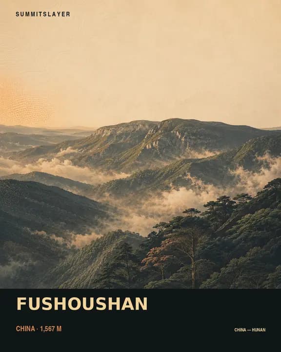 Fushoushan T-shirt mockup