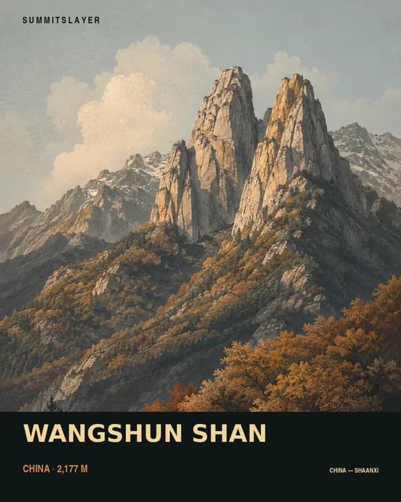 Wangshun Shan T-shirt mockup