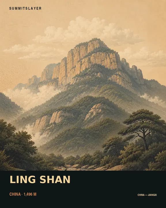 Ling Shan T-shirt mockup