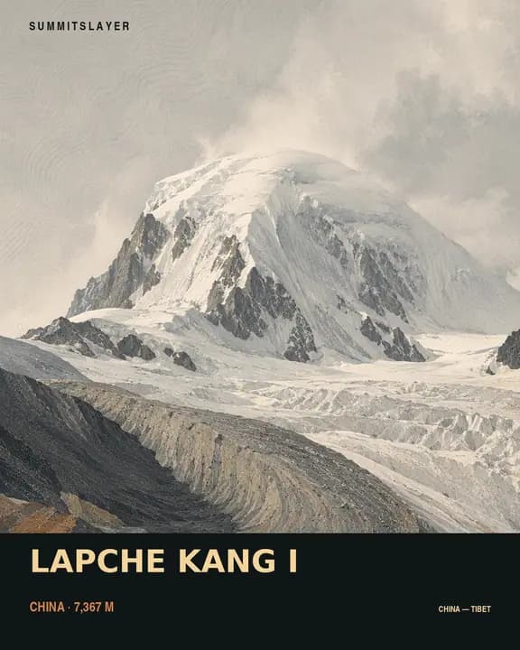 Labuche Kang T-shirt mockup