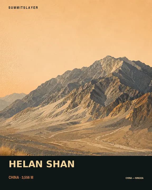 Helan Shan T-shirt mockup