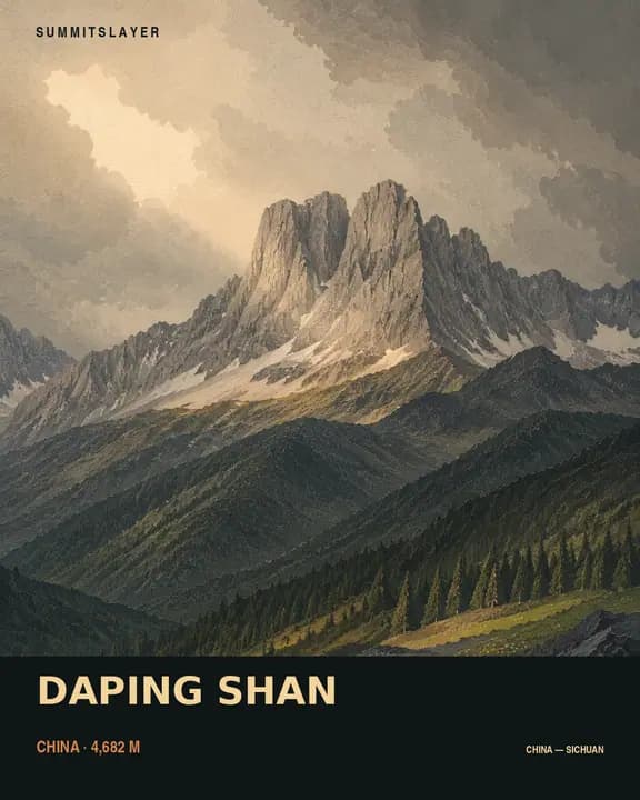 Daping Shan T-shirt mockup