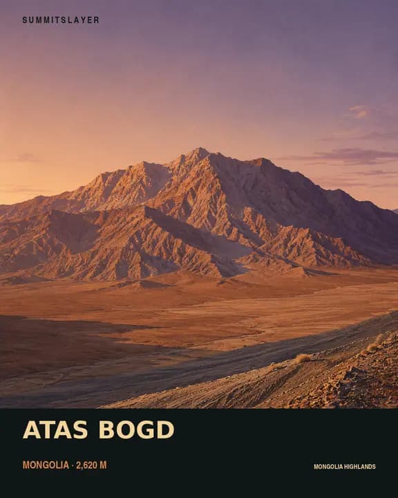 Atas Bogd T-shirt mockup