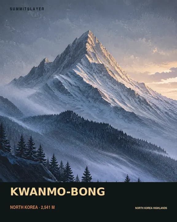 Kwanmo-bong T-shirt mockup