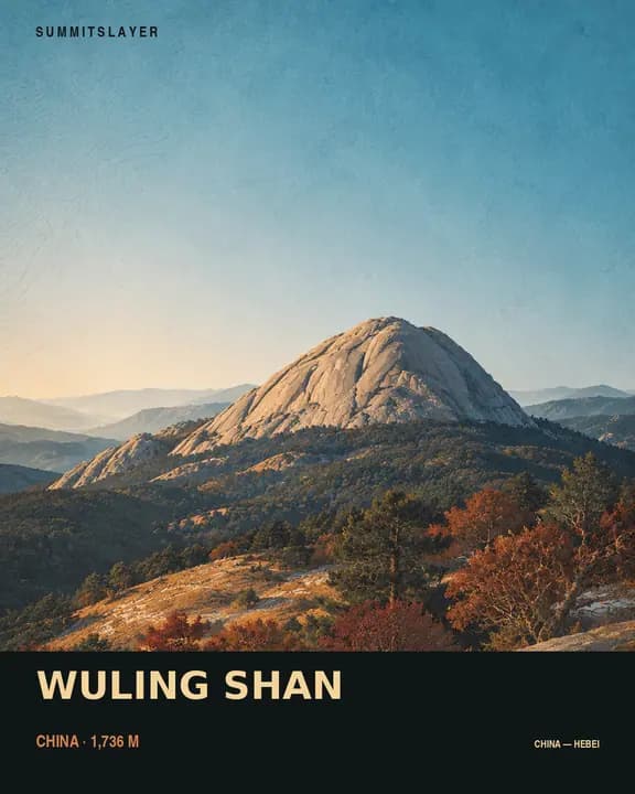 Wuling Shan T-shirt mockup