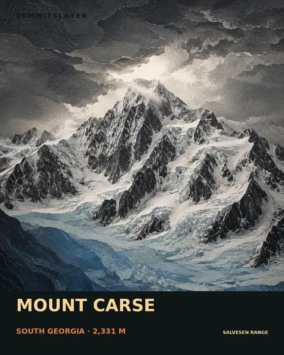 Mount Carse T-shirt mockup