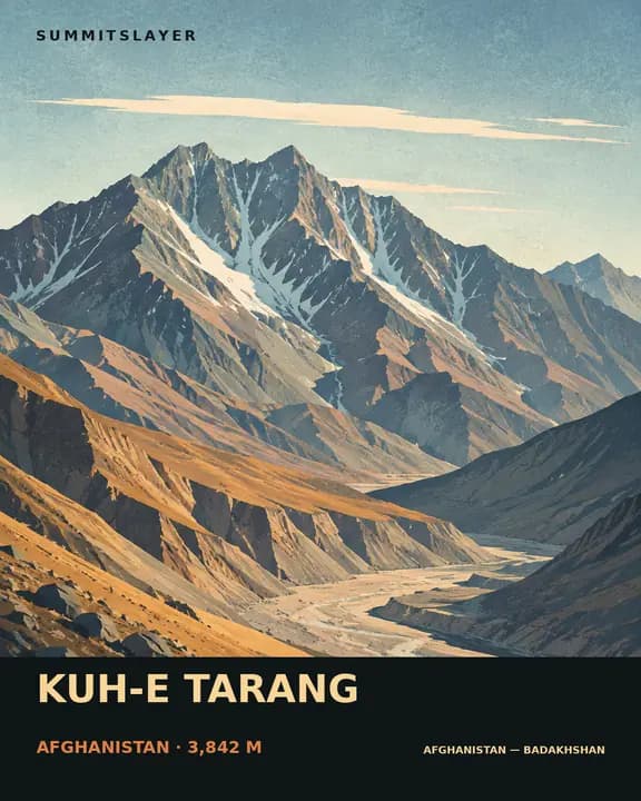 Kōh-e Tarang T-shirt mockup