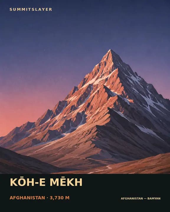 Kōh-e Mēkh T-shirt mockup
