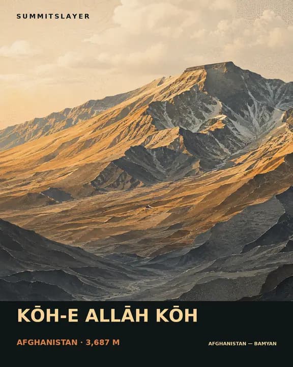 Kōh-e Allāh Kōh T-shirt mockup