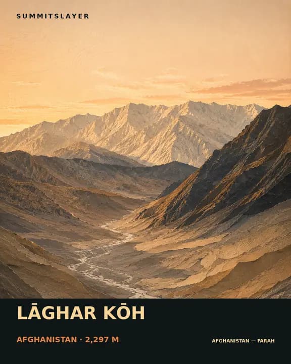 Lāghar Kōh T-shirt mockup