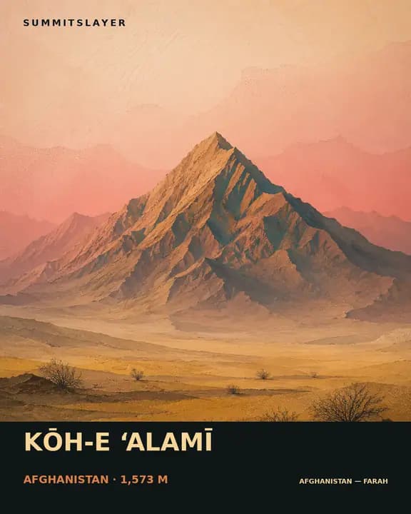 Kōh-e ‘Alamī T-shirt mockup