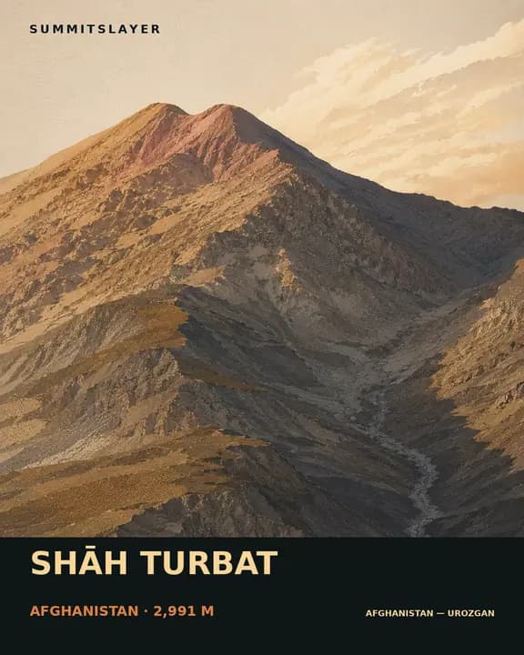 Shāh Turbat T-shirt mockup