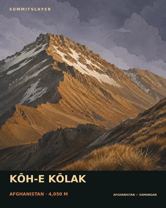 Kōh-e Kōlak T-shirt mockup