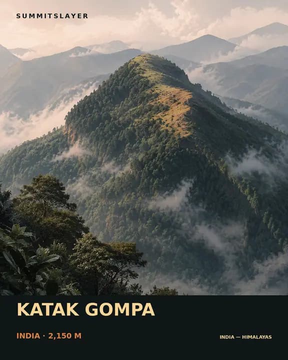 Katak Gompa T-shirt mockup