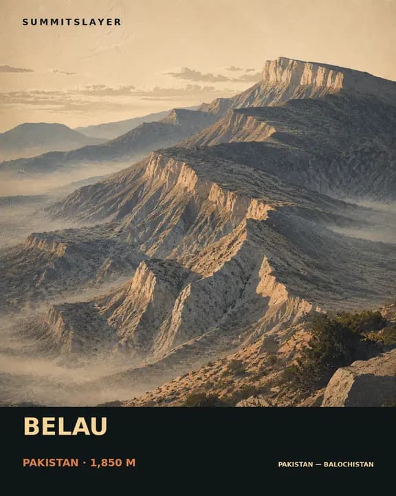 Belau T-shirt mockup