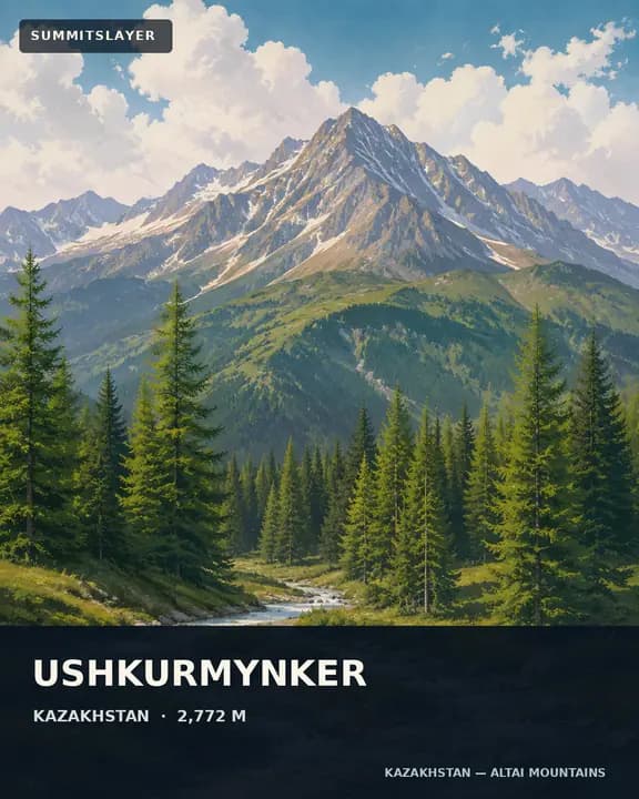 Gora Ushkurmynker T-shirt mockup