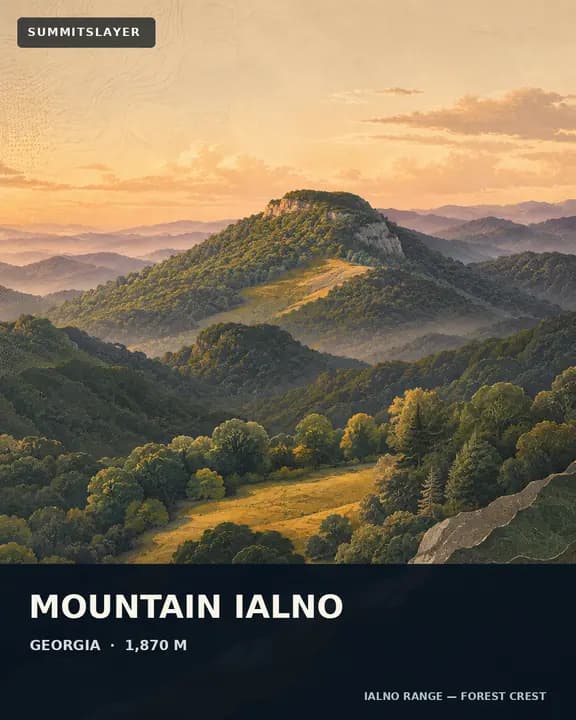 Mt. Ialno T-shirt mockup