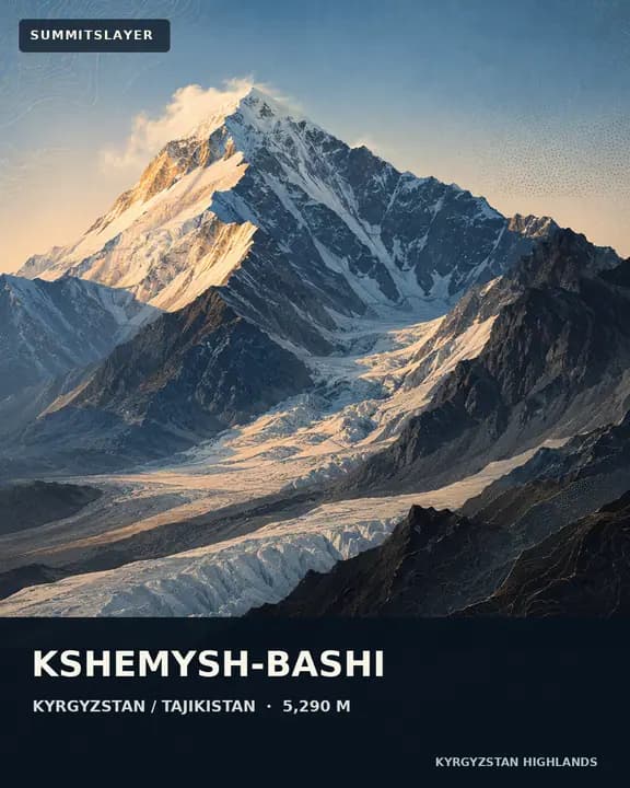 Pik Kshemysh-Bashi T-shirt mockup