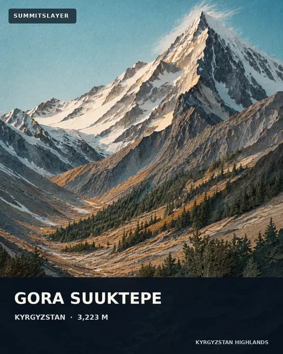 Gora Suuktepe T-shirt mockup