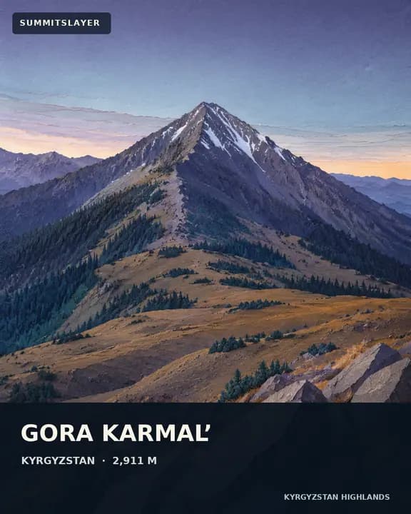 Gora Karmal’ T-shirt mockup