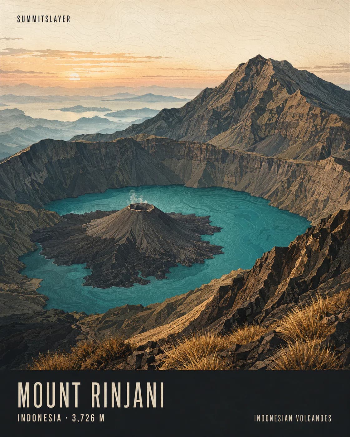 Before dawn on Rinjani — SummitSlayer Journal