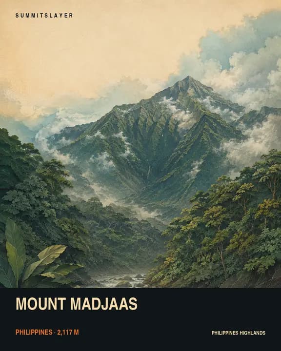Mount Madjaas T-shirt mockup