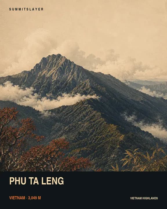 Phu Ta Leng T-shirt mockup