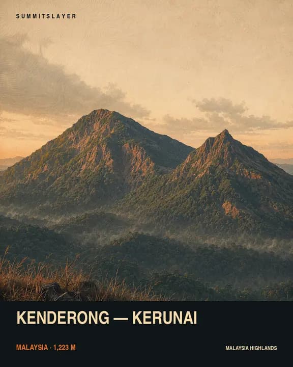 Kenderong — Kerunai T-shirt mockup