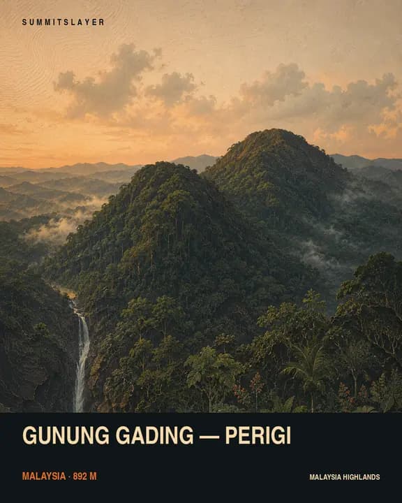Gunung Gading — Perigi T-shirt mockup