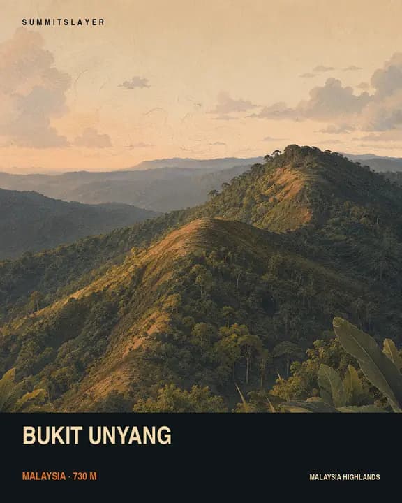 Bukit Unyang T-shirt mockup