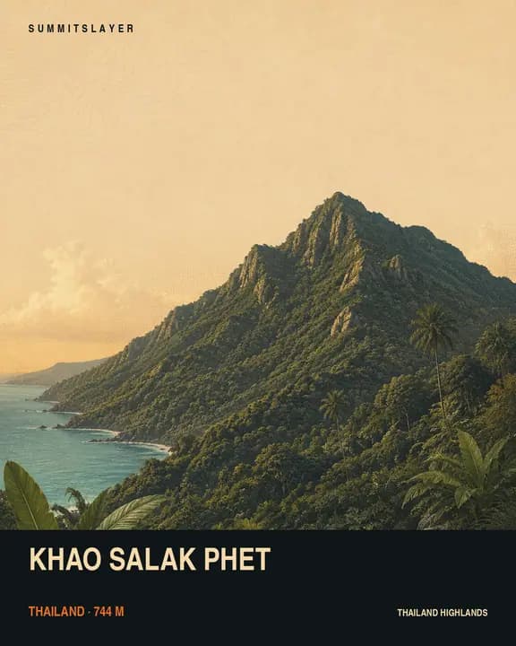 Khao Salak Phet T-shirt mockup