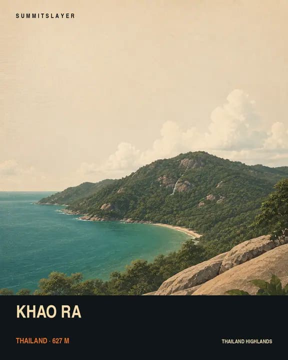 Khao Ra T-shirt mockup