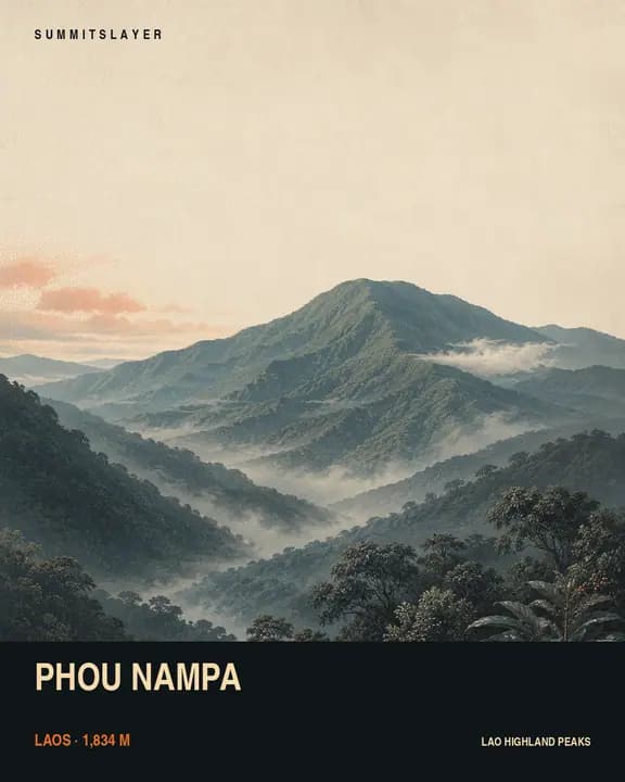 Phou Nampa T-shirt mockup