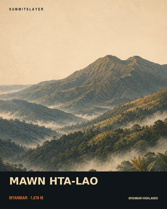 Mawn Hta-lao T-shirt mockup
