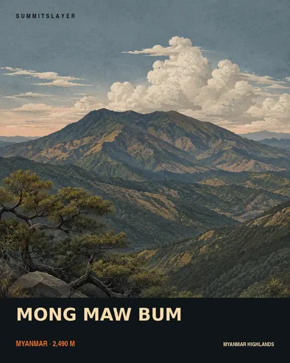 MONG MAW BUM T-shirt mockup