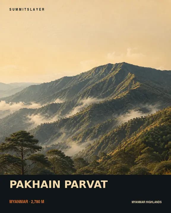 PAKHAIN PARVAT T-shirt mockup