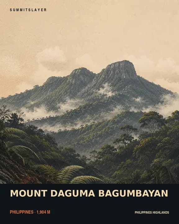 MOUNT DAGUMA BAGUMBAYAN T-shirt mockup